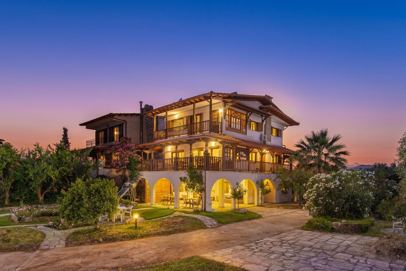 Windmill Villa Kalyves Polygyrou المظهر الخارجي الصورة